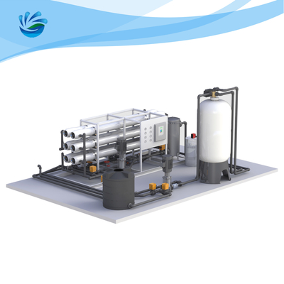 Carbon Filter Drinking Water RO System Drinkable Pure Water 20TPH
