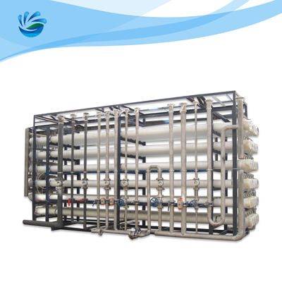 100TPH Reverse Osmosis Water Filter System Purifying Water Filtration Plant