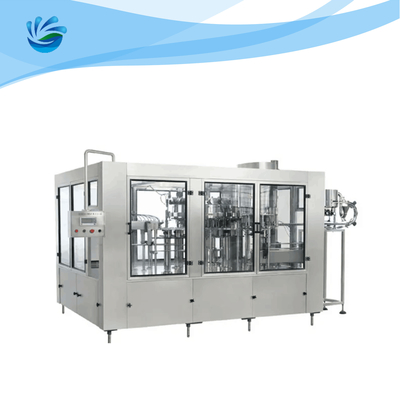 Drinking Water Automatic Bottle Filling Machine PET Circular Square