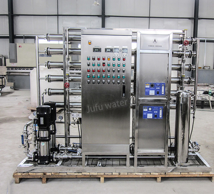 Mineral Water RO Water Treatment System 500LPH RO Filter Plant