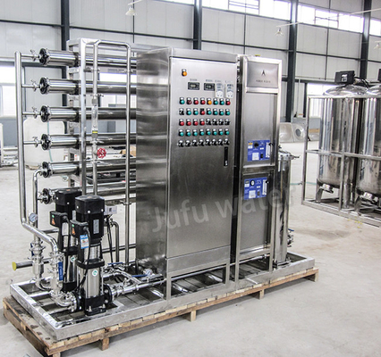 Mineral Water RO Water Treatment System 500LPH RO Filter Plant