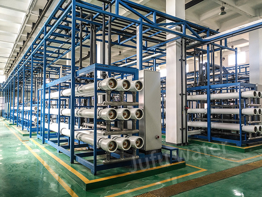 Large Scale RO Water Treatment System FRP Membrane Housing 300TPH