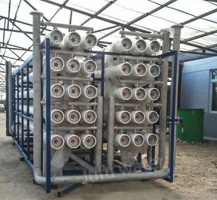 FRP Membrane Housing RO Water Treatment System Water Purification Equipment 300TPH