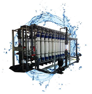 Industrial Wastewater UF Membrane Filter 60T Per Hour Ultrafiltration Water Purifier