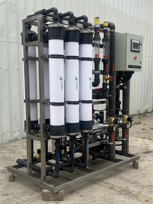 Frp Tank Automatic Valves Ultrafiltration Purification Machine 6t/H 50Hz 60Hz