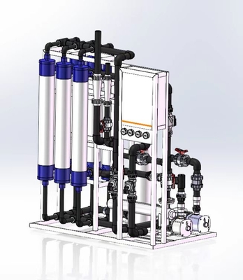 6T Per Hour Ultrafiltration Purification System For Water Treatment Plant