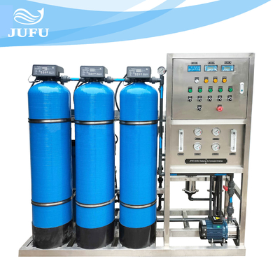 Commercial  Drinking Water Treatment System 500LPH Mini Ro Plant Purification