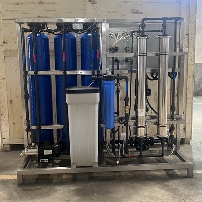 RO Industrial Purification Filtration Plant 500Lph Water Treatment Machine For Commercial