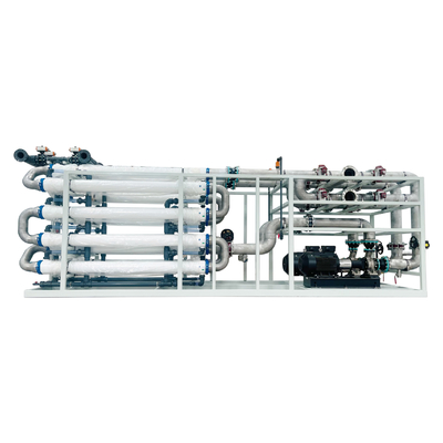 220V / 50HZ Ultrafiltration Water Cleaning System 400TPD Filter Area