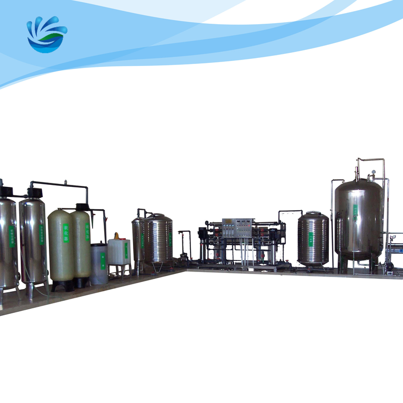 1T Two Stage Medical Reverse Osmosis System Water Treatment Plant