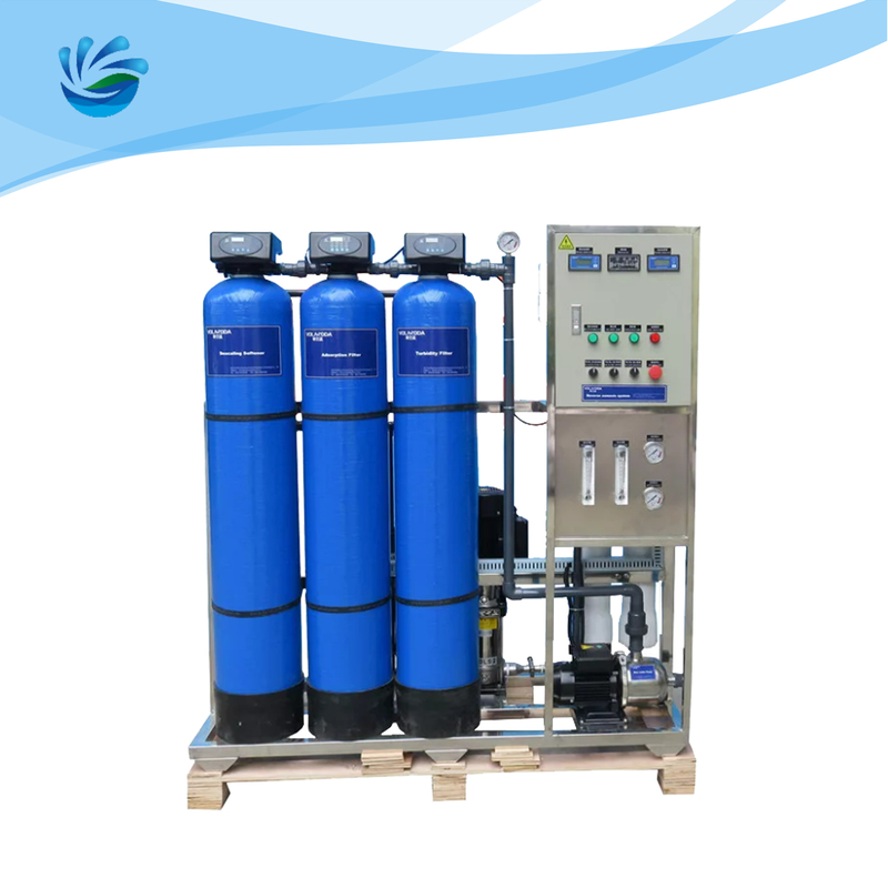 2.2KW Industrial Reverse Osmosis System Water RO Equipment