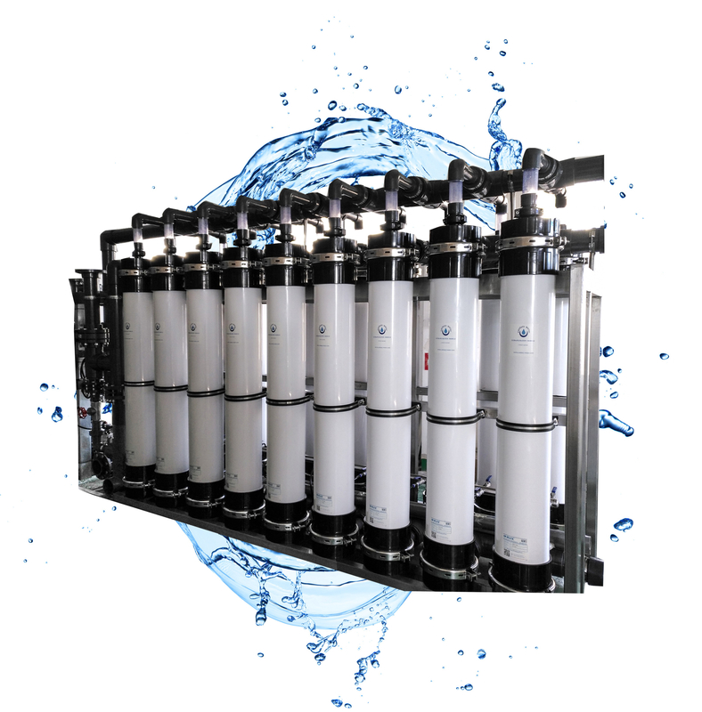 40T Per Hour Ultrafiltration Membrane Equipment UF Water Treatment Plant