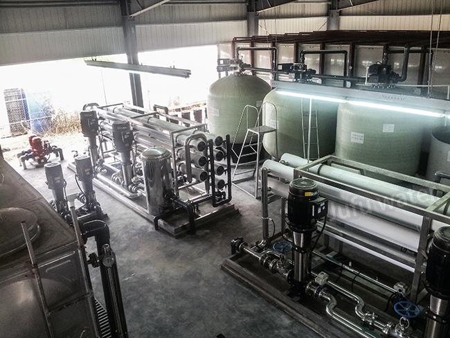 10TPH Reverse Osmosis Filter System Waste Water Treatment Plant