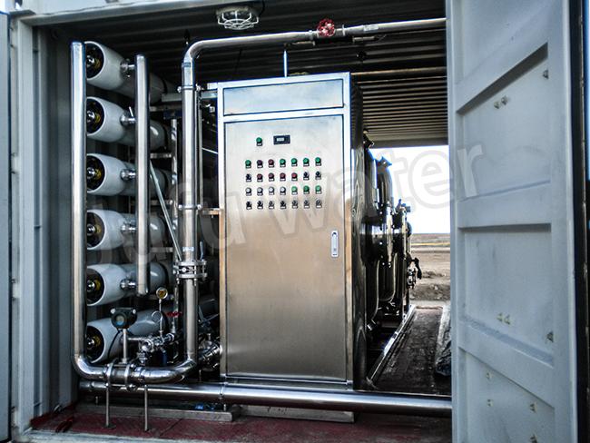 Large Seawater Desalination System Reverse Osmosis Water Treatment Plant