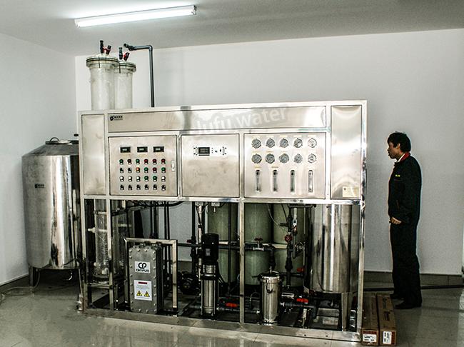 500LPH EDI Water Treatment System One Stage Reverse Osmosis