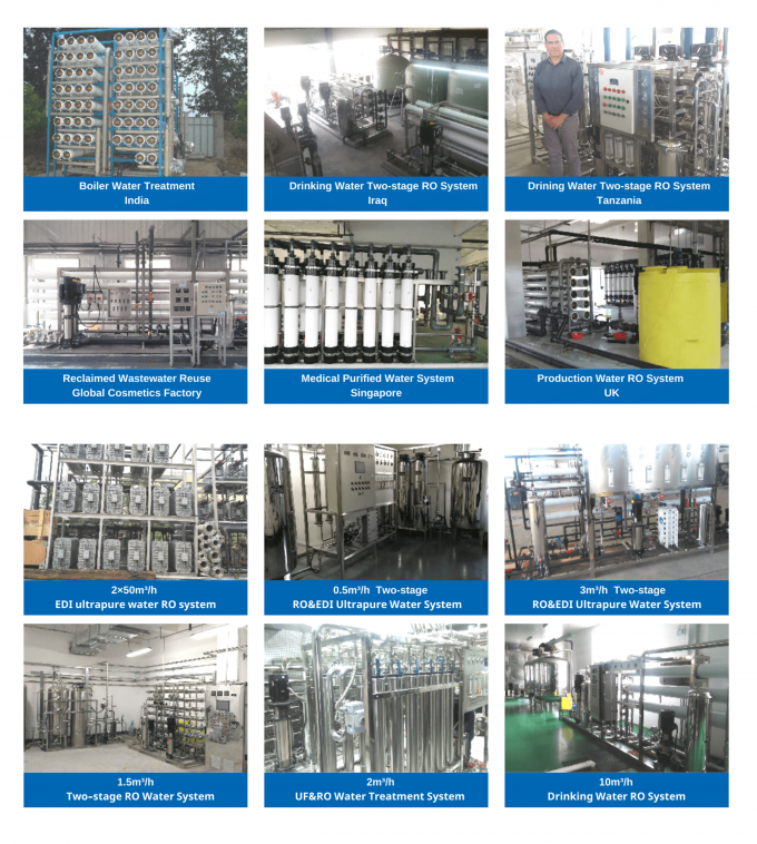 Reverse Osmosis Borehole Well Seawater Salt Water Desalination System