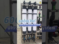 Ultrafiltration Water Purification System Plant UF Water Treatment 6TPH